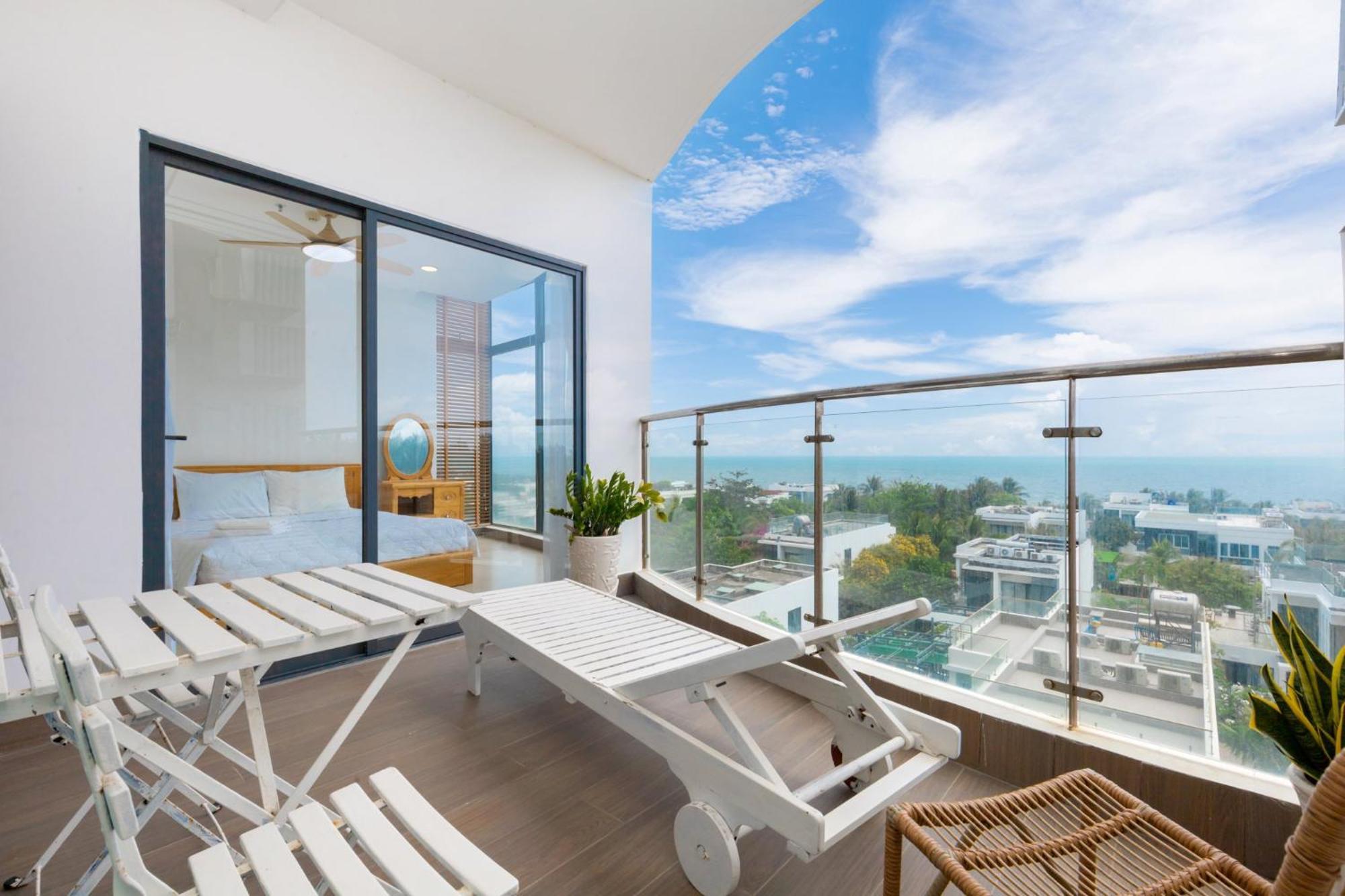 Aria Resort - BlueShaphire Căn hộ nghỉ dưỡng có hồ bơi và bãi tắm riêng Vung Tau Exterior foto