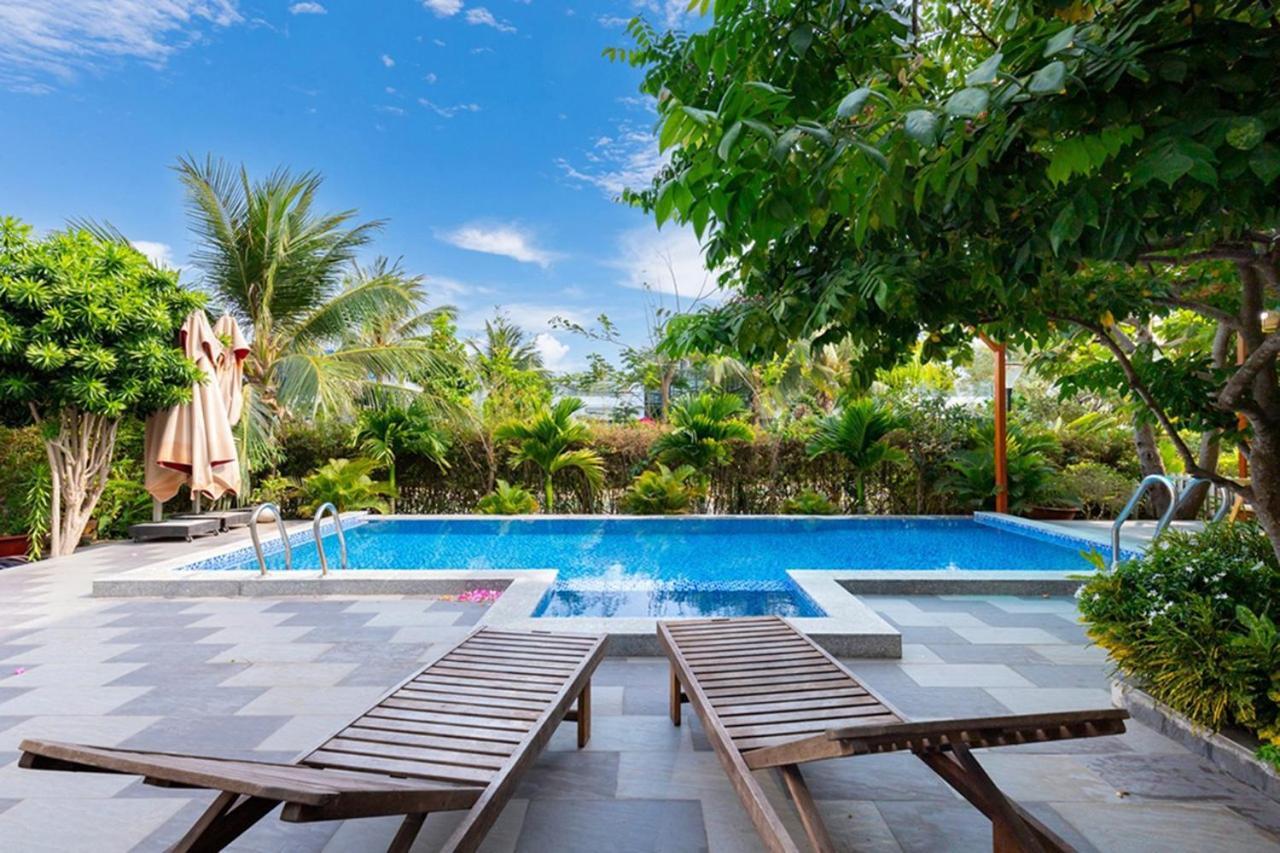 Aria Resort - BlueShaphire Căn hộ nghỉ dưỡng có hồ bơi và bãi tắm riêng Vung Tau Exterior foto