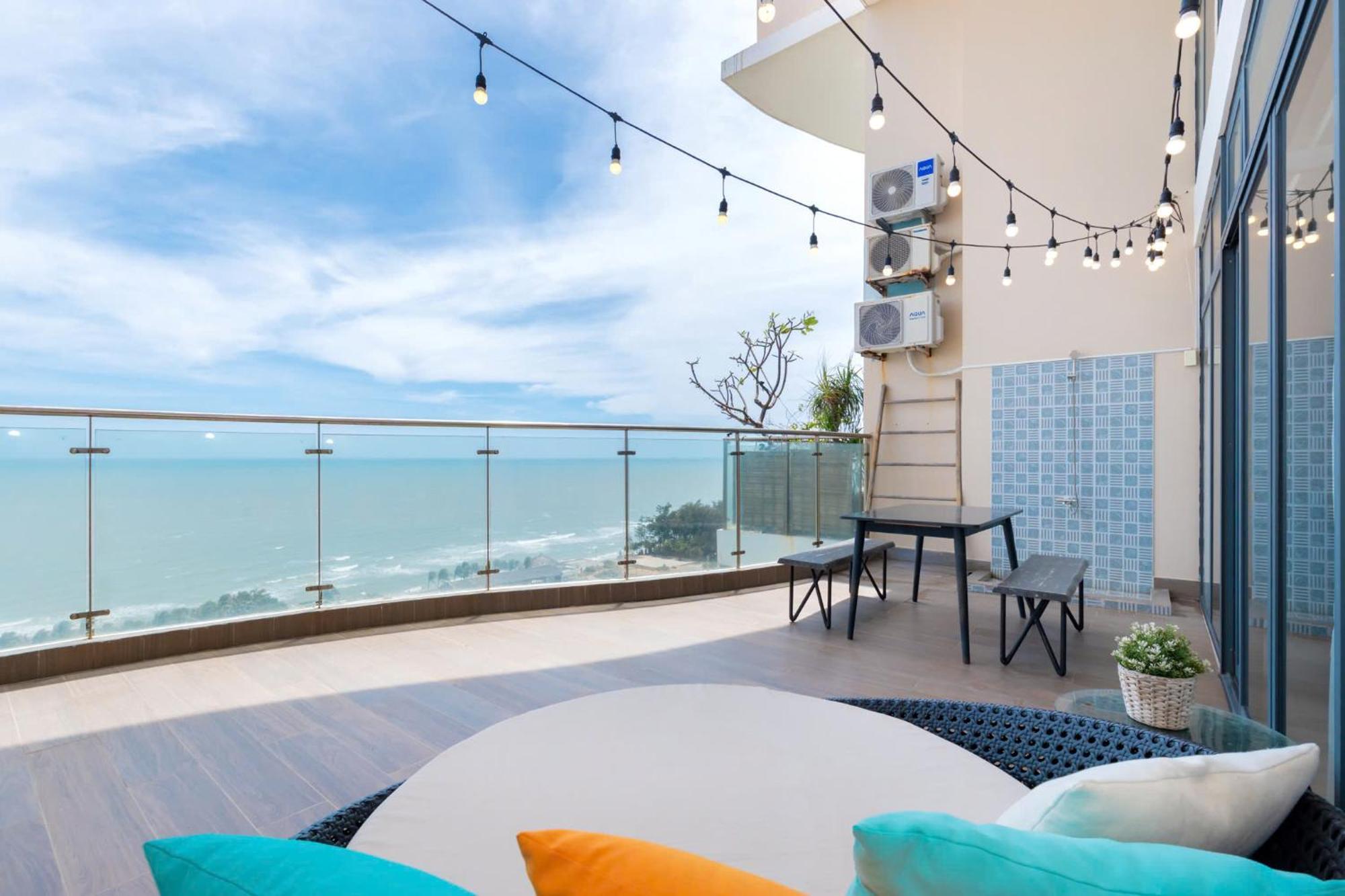 Aria Resort - BlueShaphire Căn hộ nghỉ dưỡng có hồ bơi và bãi tắm riêng Vung Tau Exterior foto