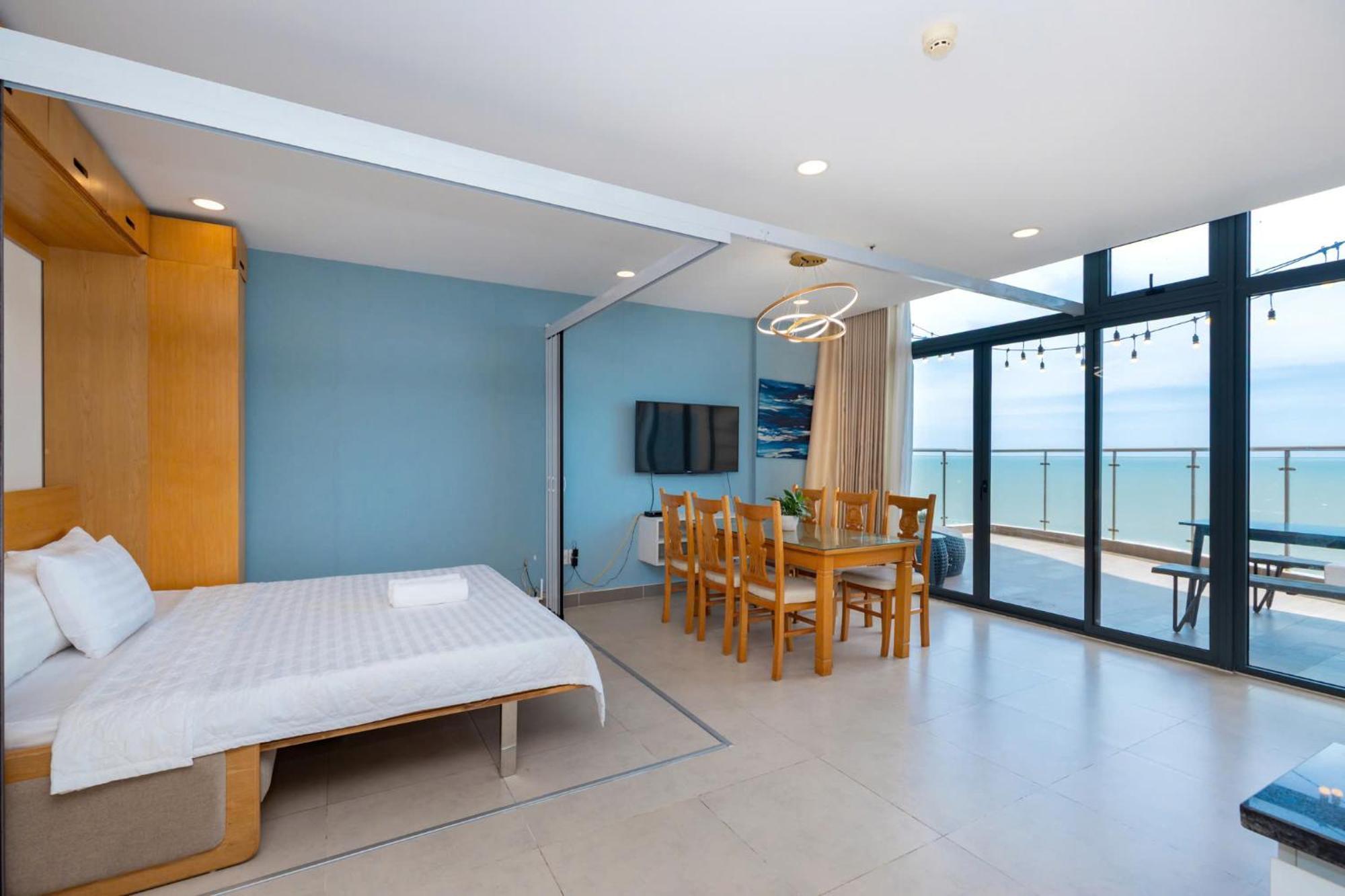 Aria Resort - BlueShaphire Căn hộ nghỉ dưỡng có hồ bơi và bãi tắm riêng Vung Tau Exterior foto